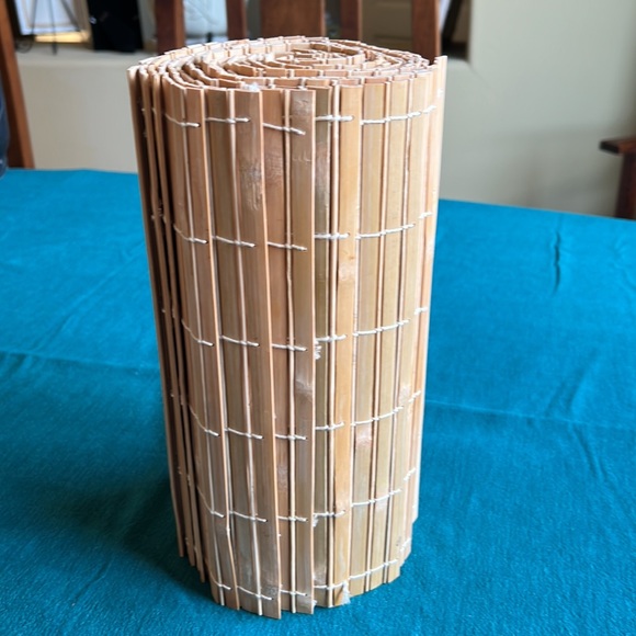 Bamboo and jute placemats set of 10 - Picture 5 of 5